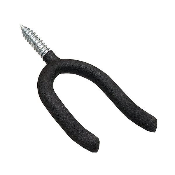 Crawford Crawford 4.88 in. L Vinyl Coated Black Steel Large Super Tool Hook 50 lb. cap. 1 pk SH13-25 - main
